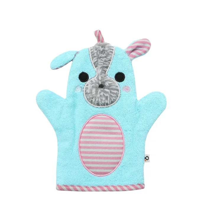 Baby Plush Terry Bath Mitt – Yoko The Yorkie