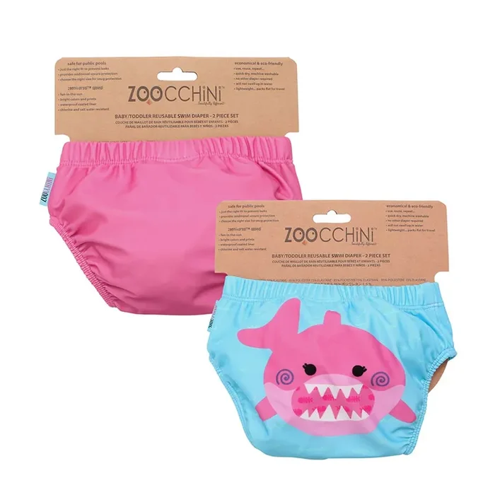 Baby/toddler Reuseable Swim Diaper Set (2 Pcs) – Sophie The Shark