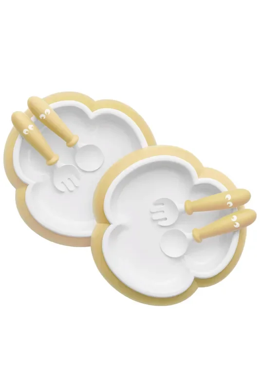 BabyBjorn Baby Plate, Spoon and Fork, 2 sets