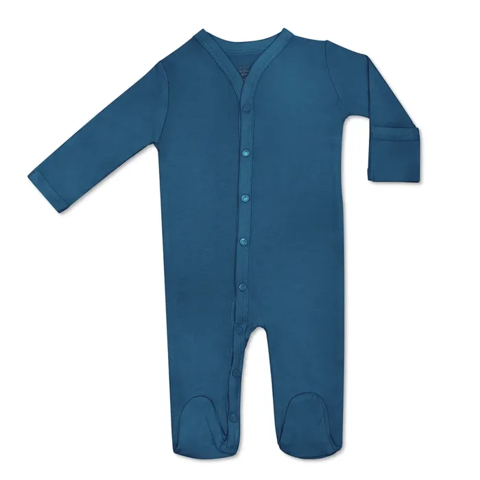 Bamboo Blend Footie – Marine
