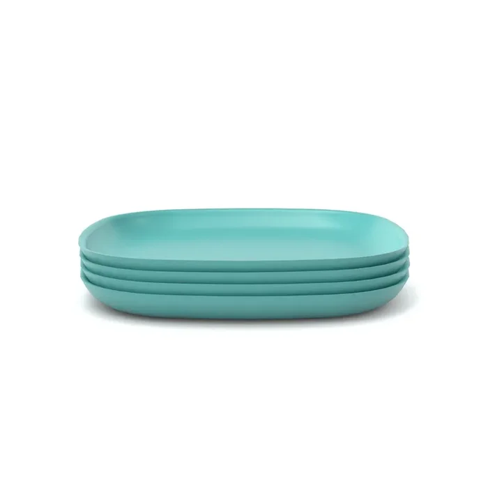 Bamboo Dinner Plate – 4 Piece Set – Lagoon