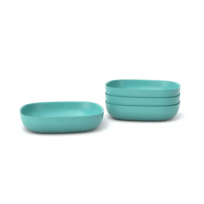 Bamboo Pasta Bowl – 4 Piece Set – Lagoon