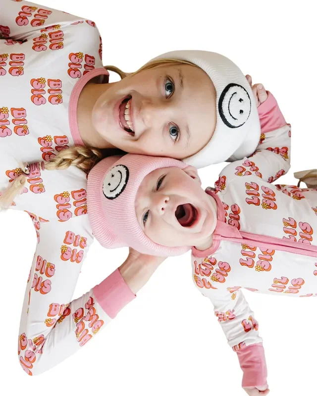 Bamboo Zip Romper | Lil Sis
