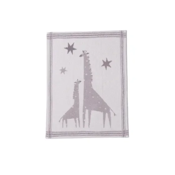 Barefoot Dreams CozyChic Giraffe Stroller Blanket