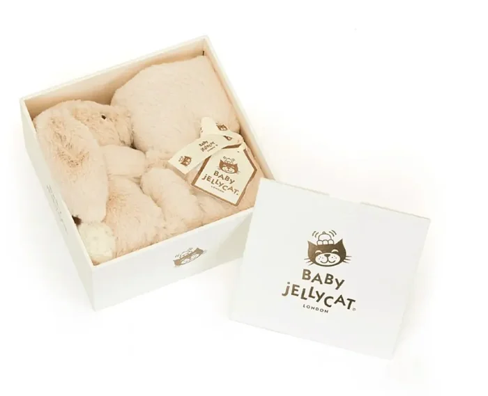 Bashful Luxe Bunny Willow Soother Gift Box