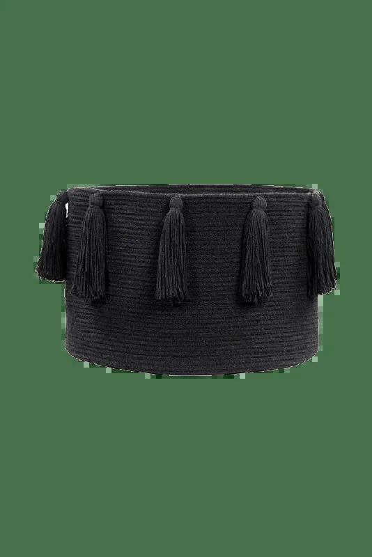Basket Tassels Black