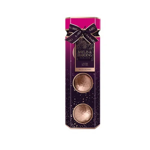 BAYLIS AND HARDING LUXURY BATH FIZZER TRIO A STUNNING SET