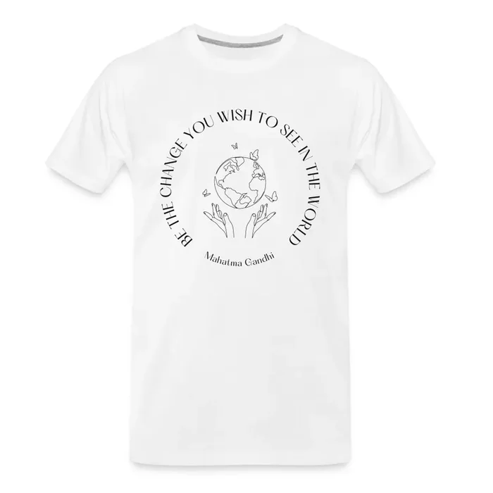 Be the Change Men’s Organic T-Shirt