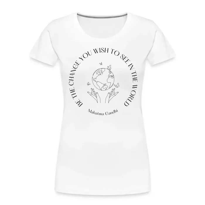 Be The Change Women’s Organic T-Shirt