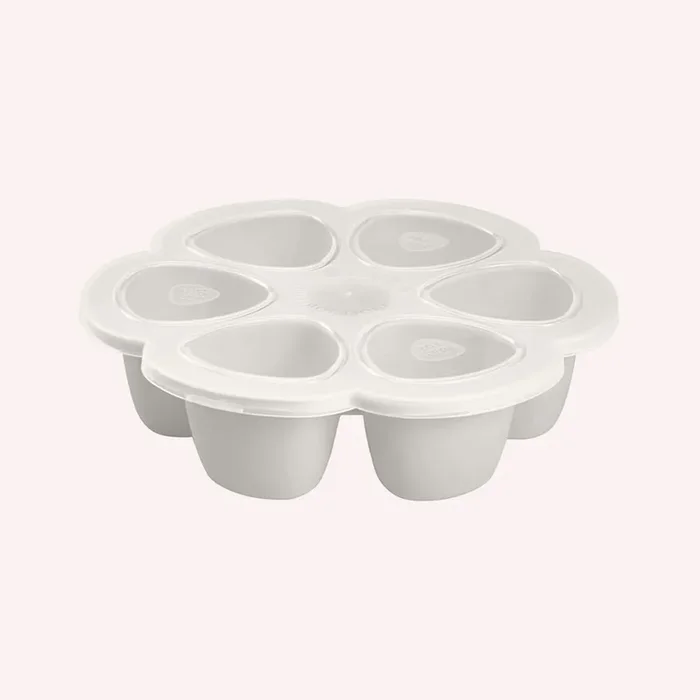 Beaba – Multiportions Silicone Freezer Tray 6 x 90ml – Grey