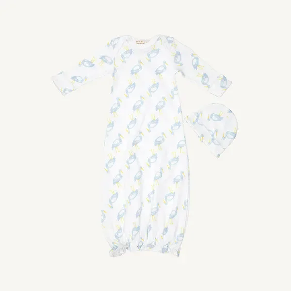 Beaufort Bonnet Adorable Everyday Set in Sir Proper Stork/Worth Avenue White