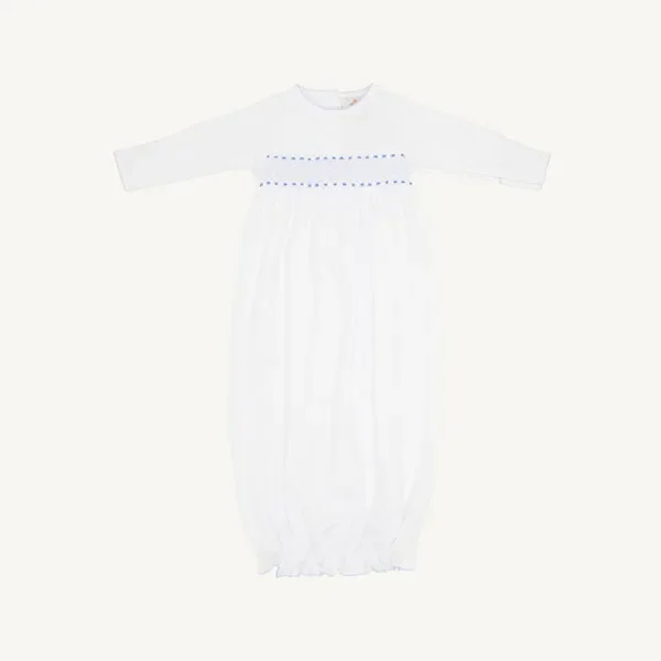 Beaufort Bonnet Sweetly Smocked Greeting Gown Regular