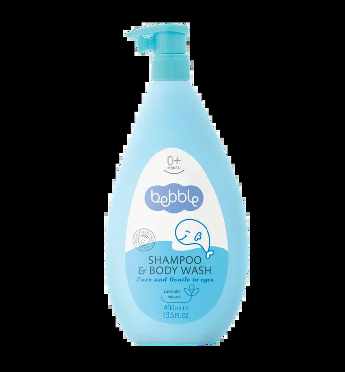 Bebble Shampoo & Body Wash-400ml
