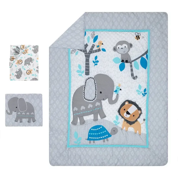 Bedtime Originals Jungle Fun 3-Piece Bedding Set