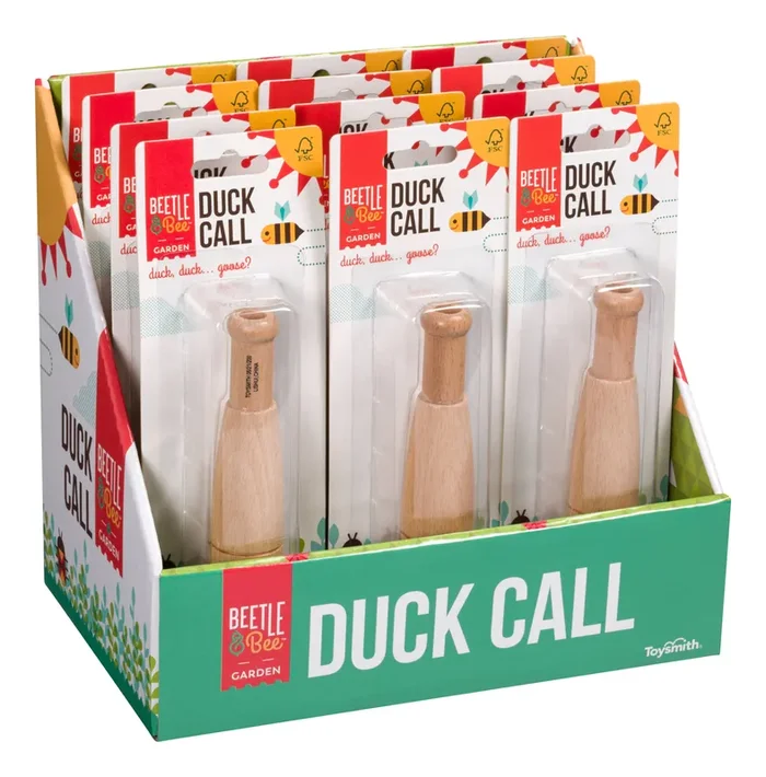 Beetle & Bee Duck Call – FSC Certified Wood-Outdoor Play