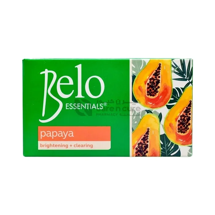 Belo Essentials Papaya Soap 135g 2+1