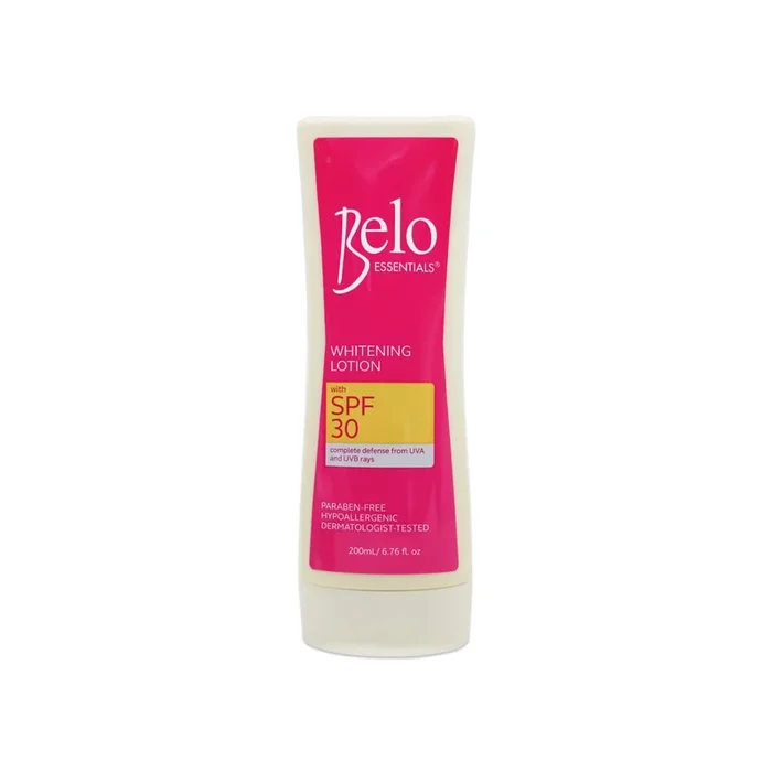Belo Essentials Whitening Lotion With SPF-30 (Pink)-200 ml