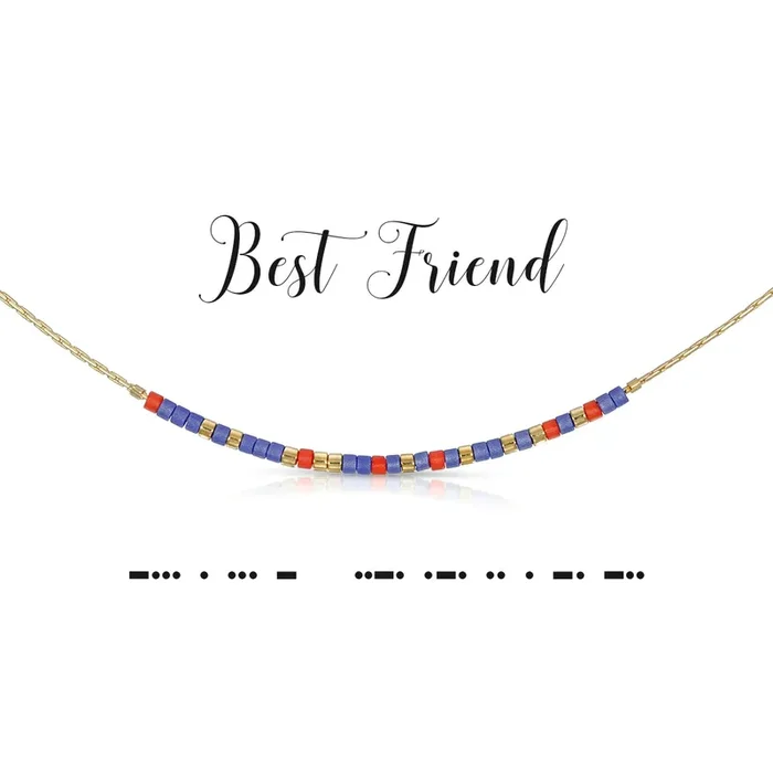 Best Friend Dot & Dash Necklace