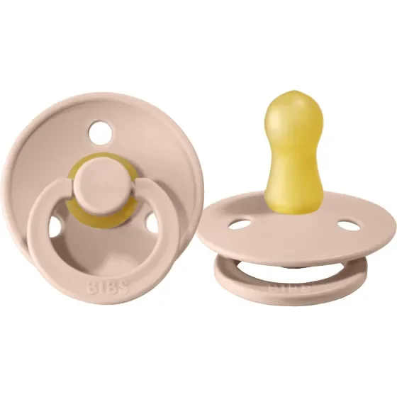 BIBS USA- Natural Rubber Pacifier 2 Pack – Blush