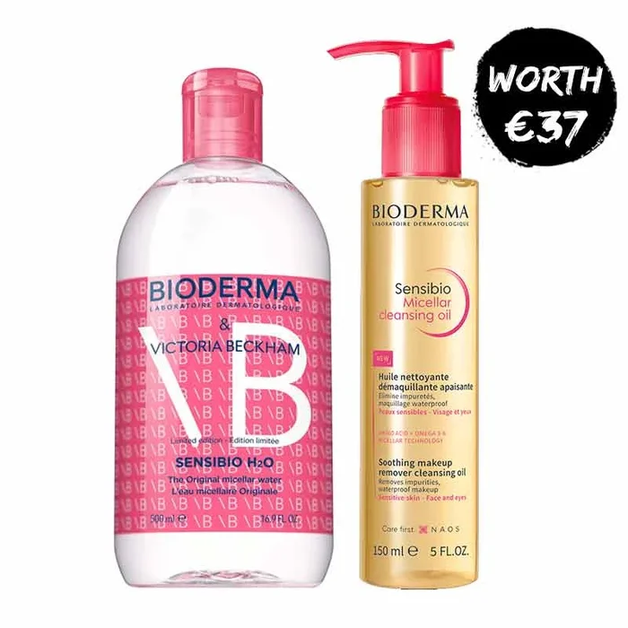 Bioderma Sensibio Sensitive Skin Cleansing Bundle