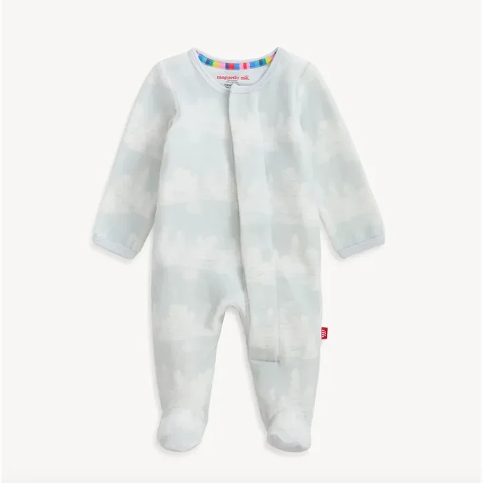 BIRCH TREES VELOUR FOOTIE
