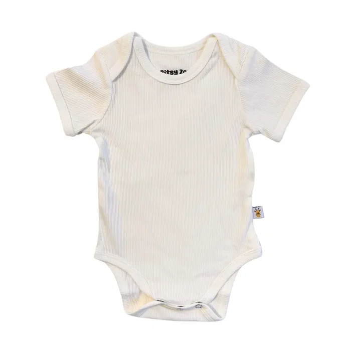Bitsy Bodysuit – Arctic White