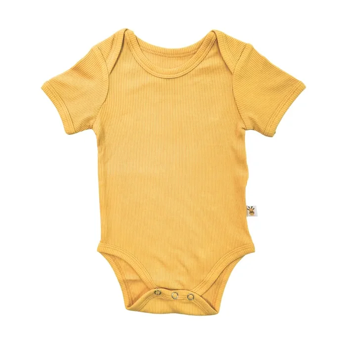 Bitsy Bodysuit – Savanna Yellow