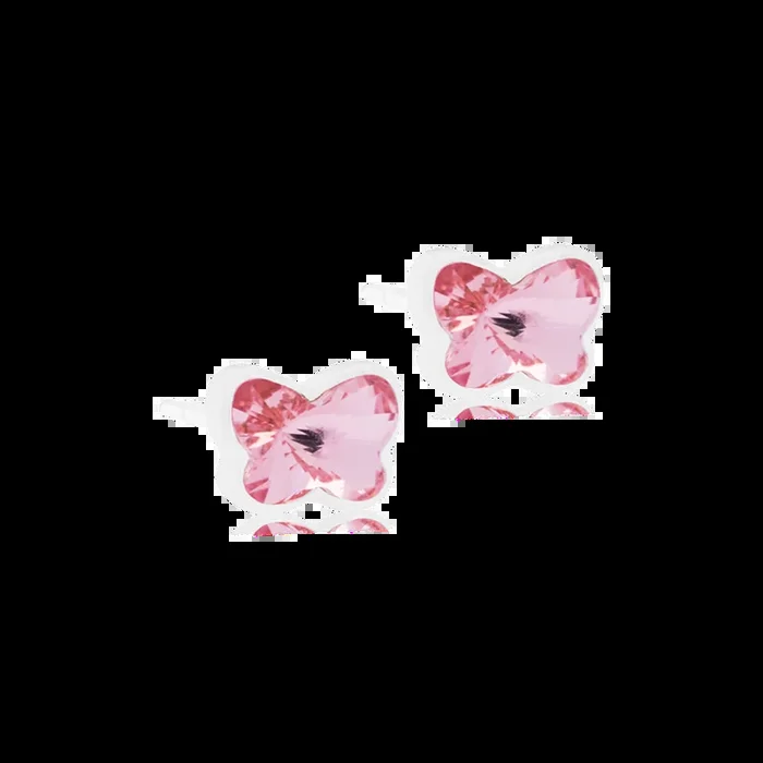 Blomdahl Cj Mp Butterfly 5mm Light Rose 15-0199-24 [B]