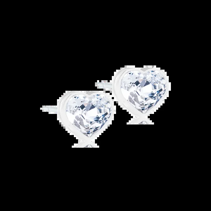 Blomdahl Cj Mp Heart 6mm Crystal 15-0121-01 [B]