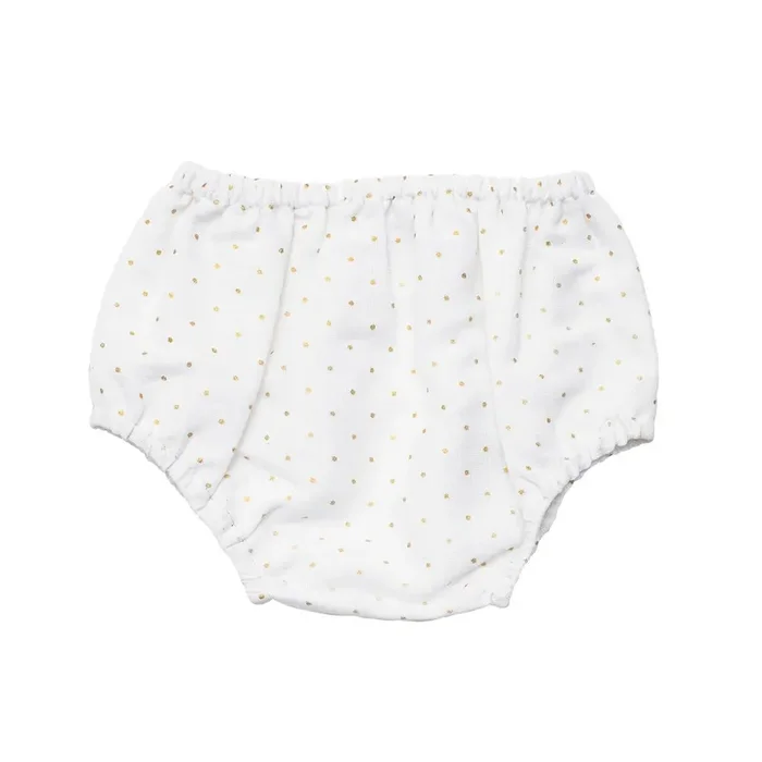 Bloomer | Gold Spot And White Linen