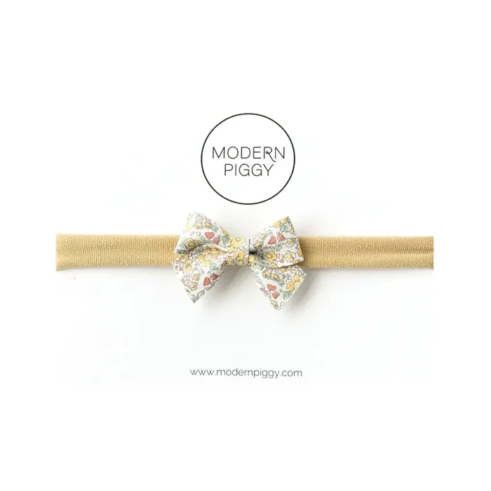 Blossom | Leather Baby Bow
