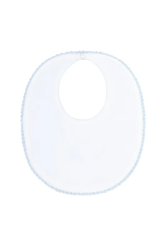 Blue Crochets Bib