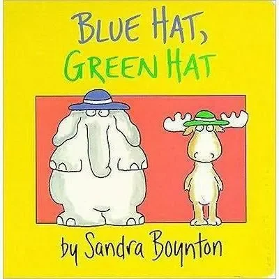 Blue Hat, Green Hat Board Book