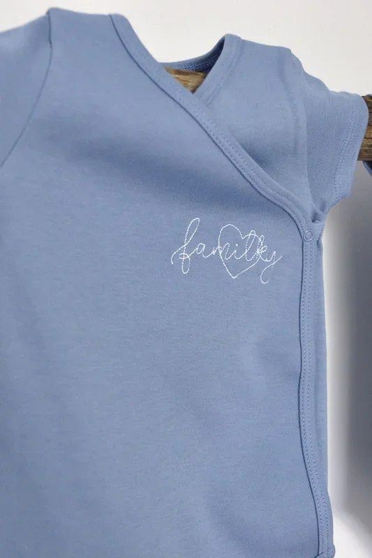 Body box Milk with love – Lot de 3 bodies en coton