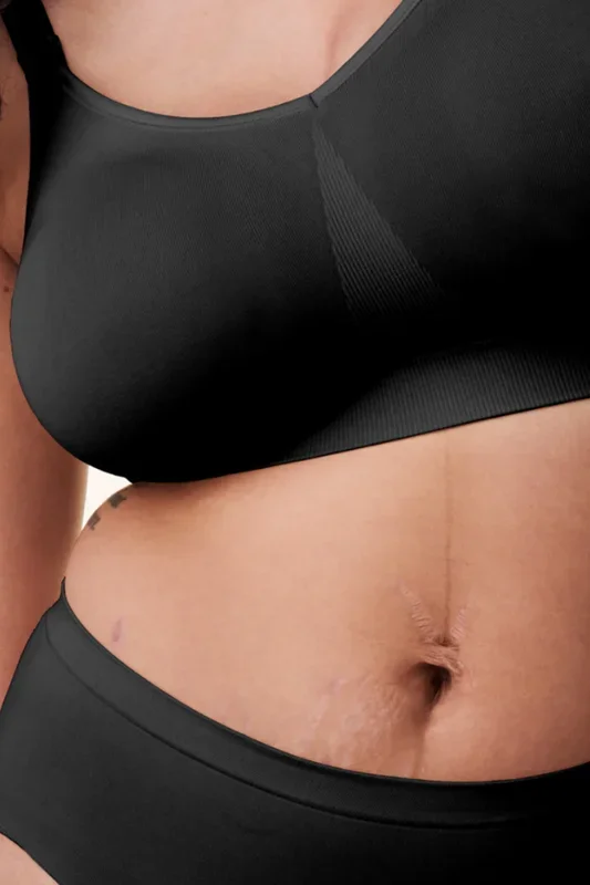 Body Silk Seamless Nursing Bra – Black