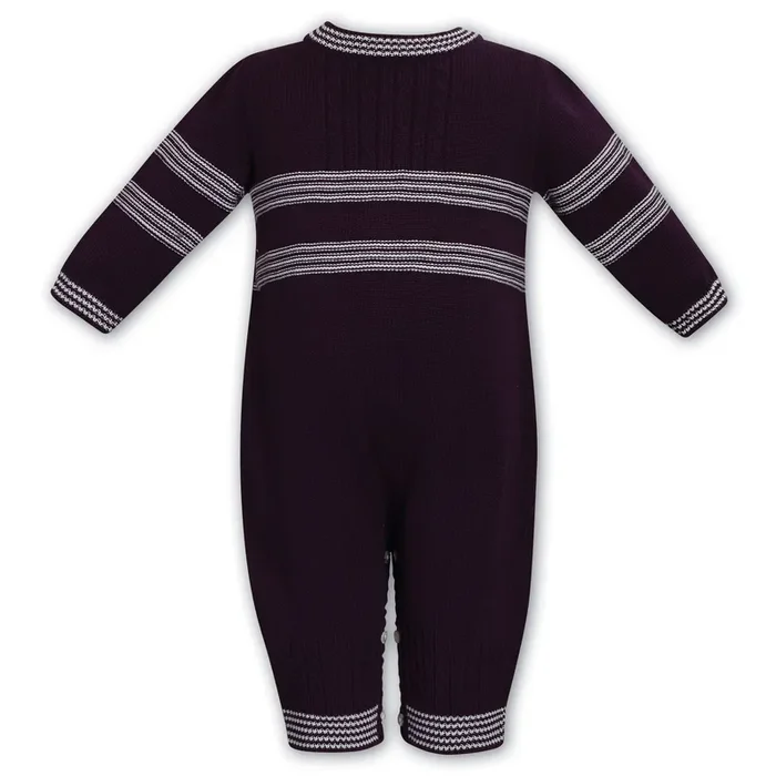 Boys Knit Navy Longall