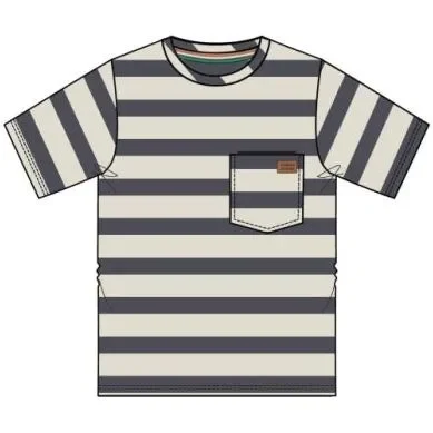 BOYS SHORT SLEEVE STRIPE TEE