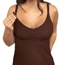Bravado! The Essentials Nursing Tank in Chocolate Brown