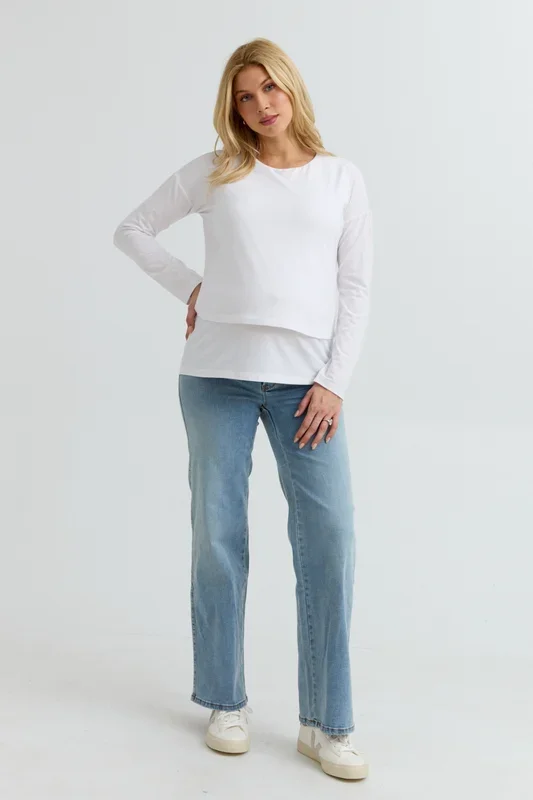 Brie Layered Nursing Top