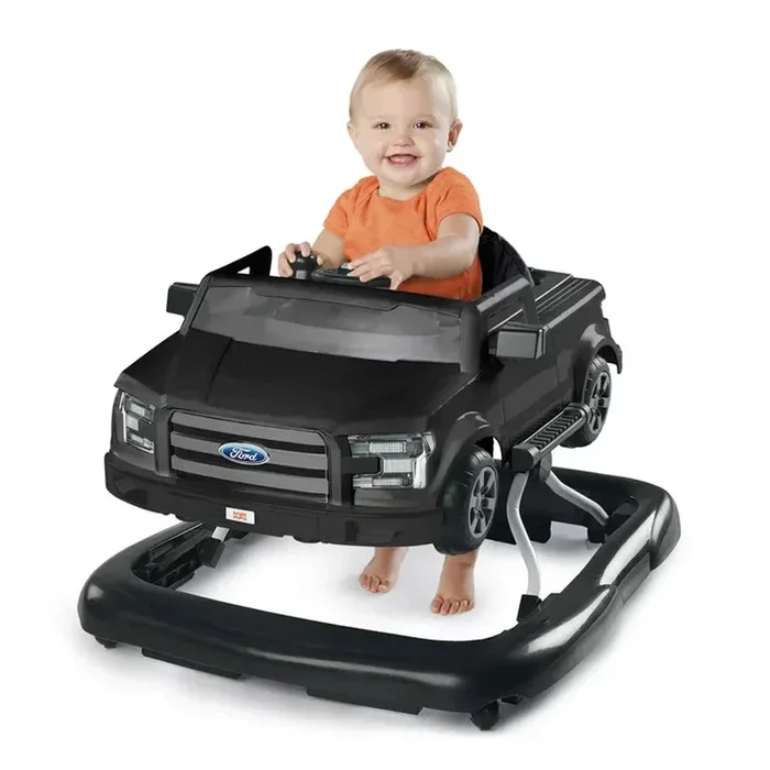 Bright Starts – Ways to Play Walker – Ford F-150, Agate Black, 4-in-1 Walker