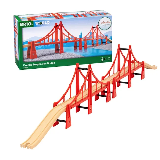 Brio Double Suspension Bridge