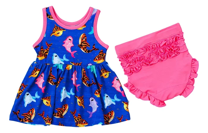 Bruce Birdie Peplum Set