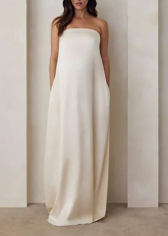 Brushed Satin Gown