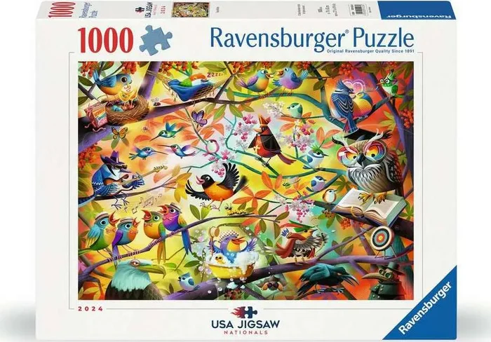 Busy Birdies Puzzle (1,000pc)