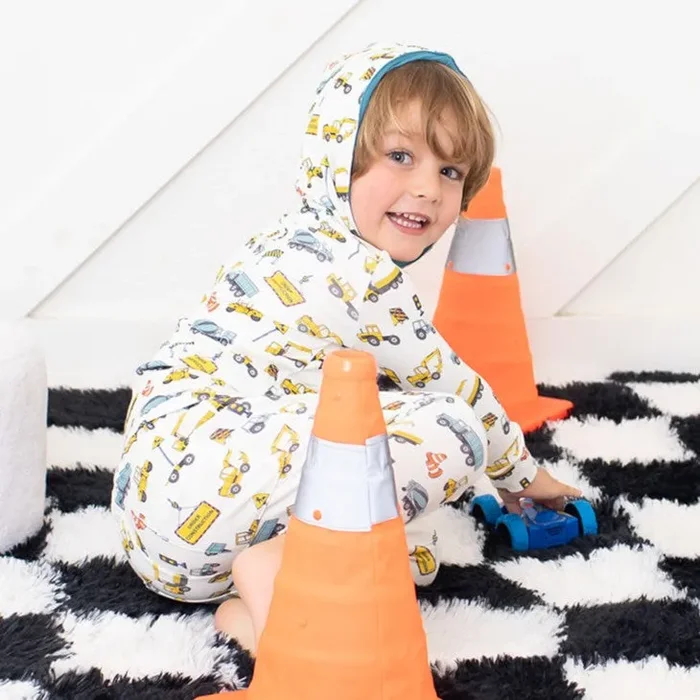 Busy Builder Zipper Hoodie