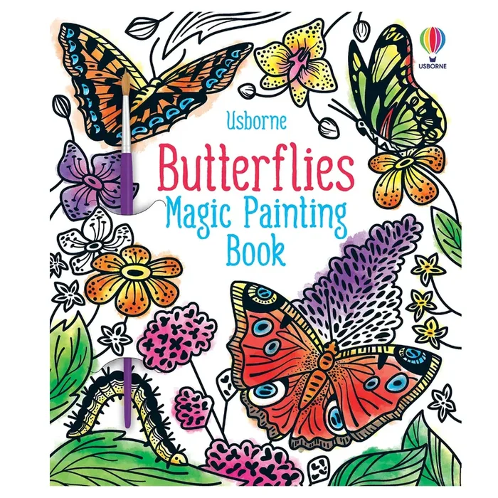 Butterflies Magic Painting Book