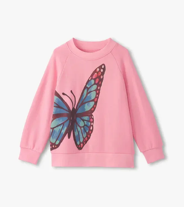 Butterfly Slouchy Pullover