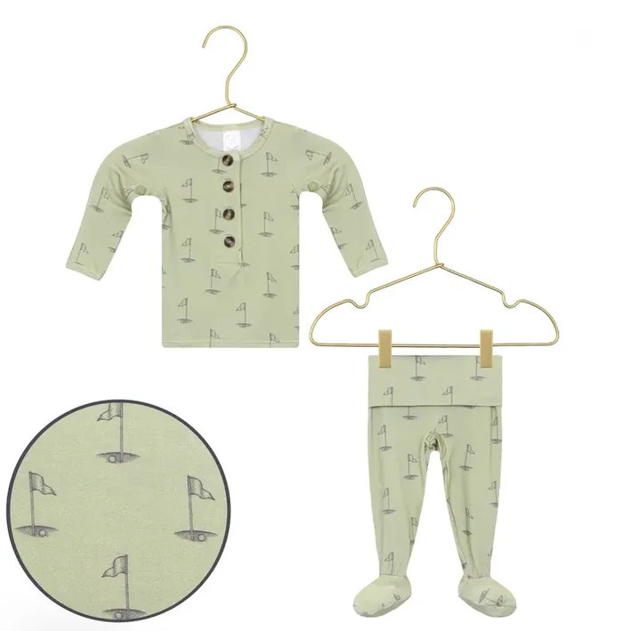 Cal Top and Bottoms Set