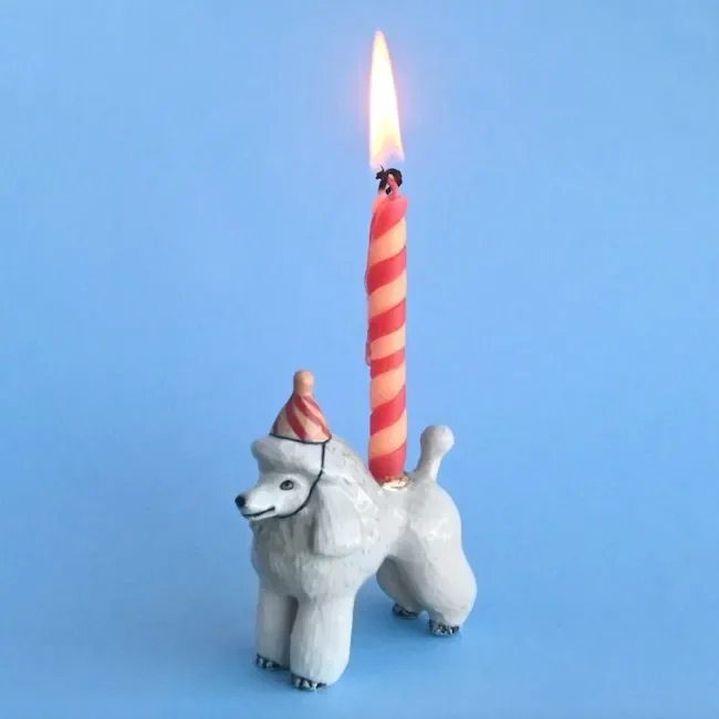 Camp Hollow Poodle Cake Topper