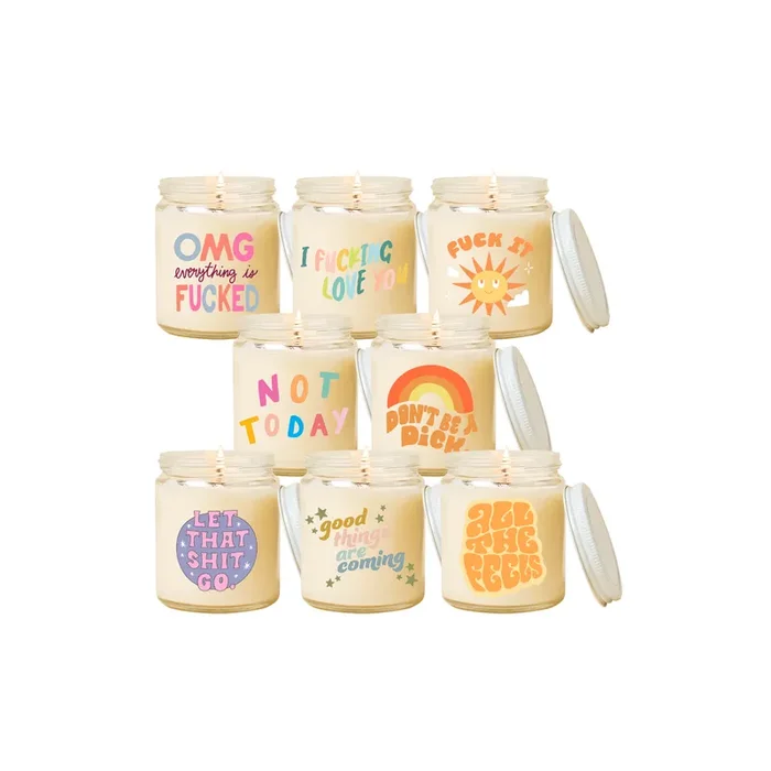 Candle Jar W/lid – Toot Sayings